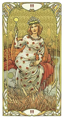 Golden Art Nouveau Tarot / Таро Золоте Арт-Нуво