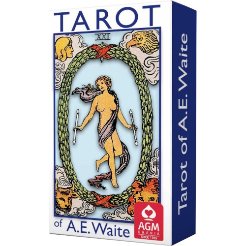 Таро Уэйта синее Waite Tarot Blue Edition