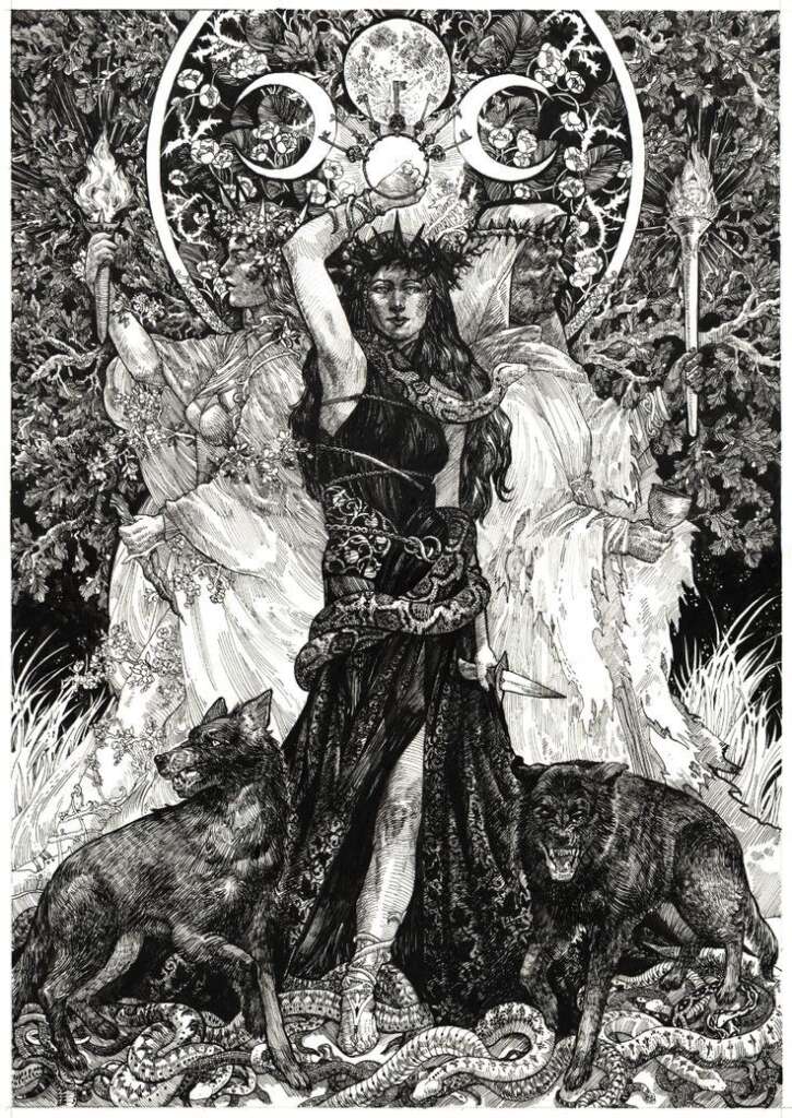 Геката - богиня ночи, Луны и магии