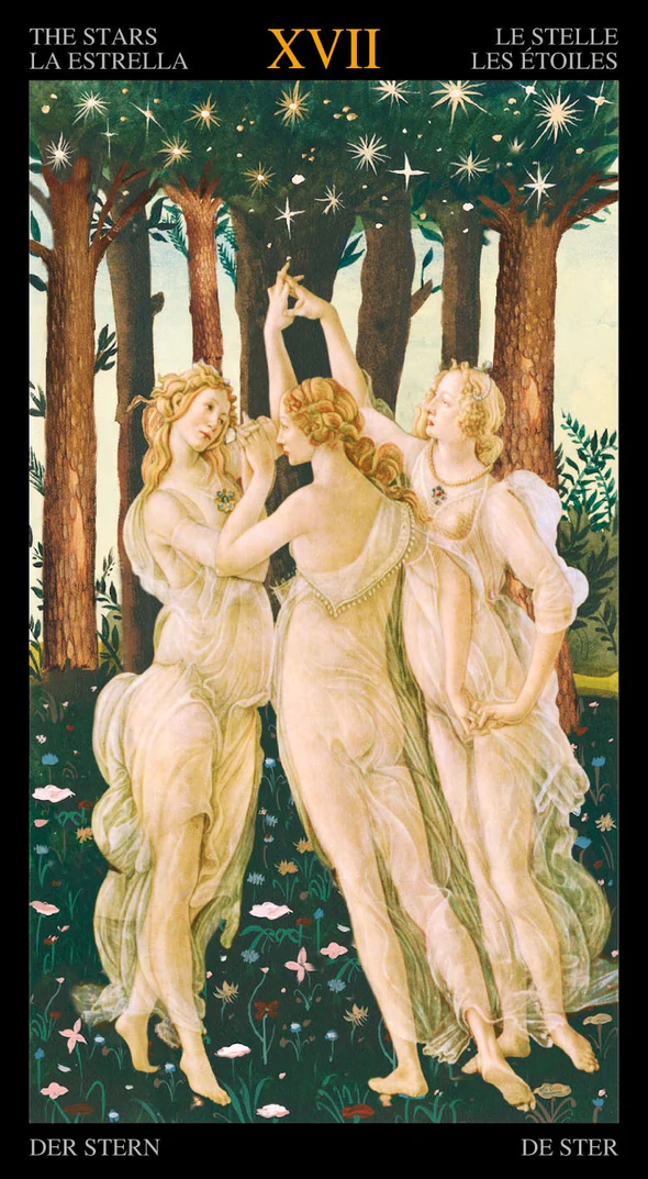 Golden Botticelli Tarot / Золоте Таро Боттічеллі