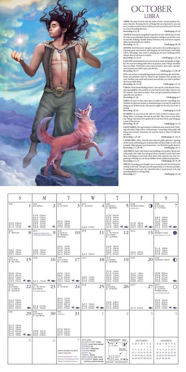 Астрологічний Календар Ллевеллін 2023