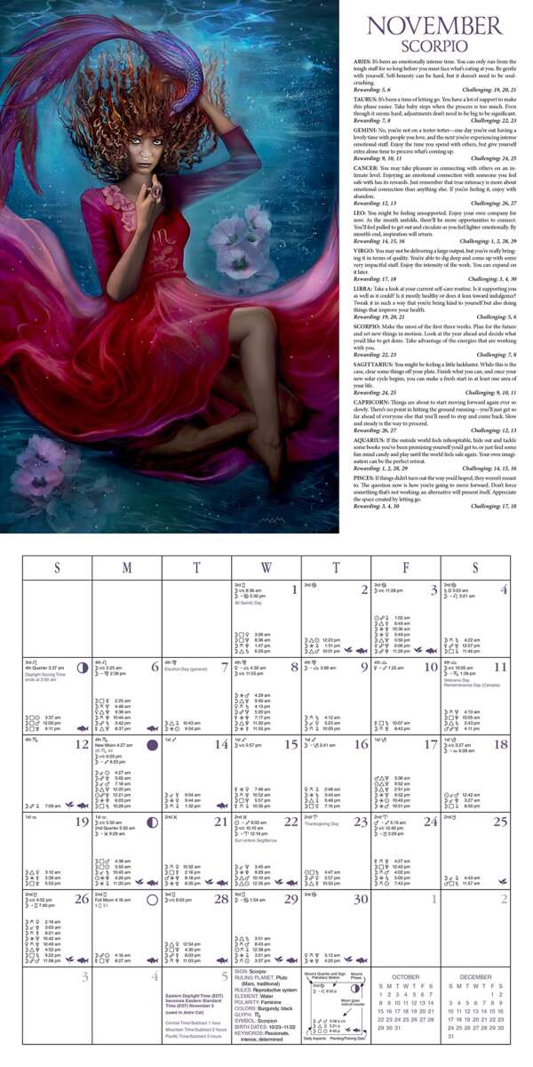 Llewellyn's 2023 Astrological Calendar / Астрологический Календарь Ллевеллин 2023