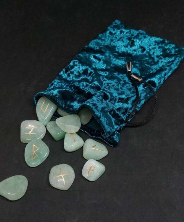 The pouch for Runes and Tarot Sea Wave