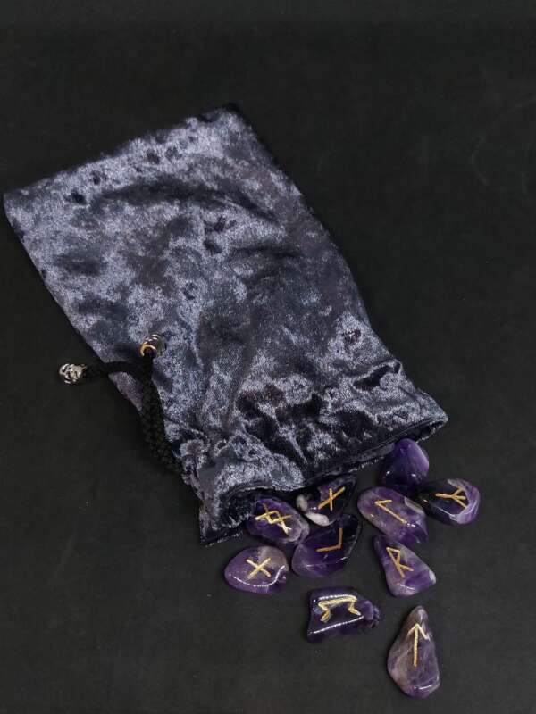 The pouch for Runes and Tarot Anthracite