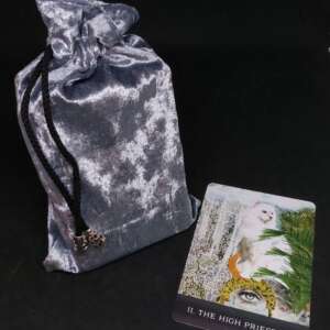 The pouch for Runes and Tarot Silver Haze